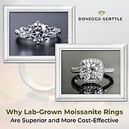 Why Lab-Grown Moissanite Rings Are Superior and More Cost-Effective