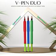 SpeechGears V-Pen™ Duo Vibrating Pencil available now in India