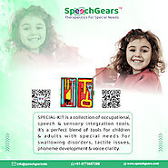 SpeechGears Provides Oral Motor Tools for Speech Therapy to do Therapy in Fun Way