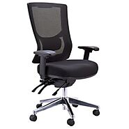 Buro Metro II 24/7 High Back Heavy Duty Ergonomic Office Chair - Cassa Vida