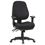 Logan Medium Back Multi Shift Ergonomic Office Chair - Cassa Vida
