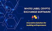 White label Crypto Exchange Software - An Innovative Solution For Budding Entrepreneurs