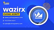 WazirX Clone Script Development Company - CoinsQueens
