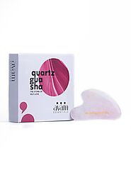 Rose Quartz Gua Sha Stone For Face Lifting - Avamessentials