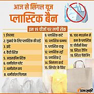 Ban on Single Use Plastic | Infographics in Hindi