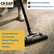 Comprehensive Commercial Carpet Cleaning Services in Sydney