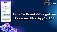 How To Reset A Forgotten Password For Apple ID?