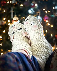 Warm fuzzy socks