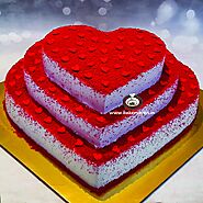 Anniversary Heart Cake 4