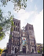 The St. Joseph Cathedral in Hanoi