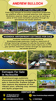 Muskoka cottages for sale