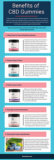 Benefits of CBD Gummies