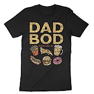 Dad Bod Sponsored By Beer Food | Teetiv.com