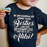 Me And Grandma Are More Than Besties T-Shirt | Teetiv.com