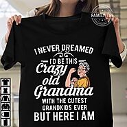 I Never Dreamed Gift For Grandma T-Shirt | Teetiv.com