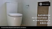 Bathroom Renovations in Morningside & Birkdale