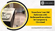 Transform Your Old Bathroom with Bathroom Renovations in Coorparoo & Cleveland