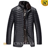 Quilted Down Filled Jackets Men CW846082 - cwmalls.com