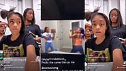 Lil Scrappy Daughter Jaliyah so cool - Jaliyah fight video at school