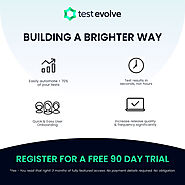 Register for a free 90-day trial TestEvolve