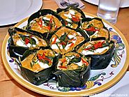 Haw Mok Talay (Steamed Seafood Custard)