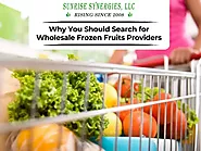Why You Should Search for Wholesale Frozen Fruits Providers