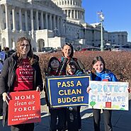 Moms Call for a Clean Budget