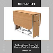 Get Durable and Sturdy Wall Mounted Folding Dining Table