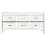 Soloman 6 Drawer Chest - White