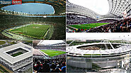 The stadiums for the France Rugby World Cup