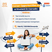 Career Opportunities as a Student in Canada - Webinar