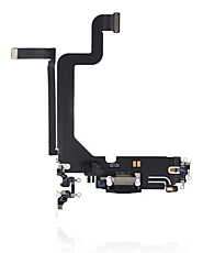 Charging Port Flex Kabel Kompatibel für iPhone 14 Pro Max (Premium) (Weltraum Schwarz)