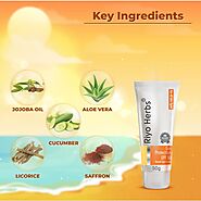 SPF 50 Sunscreen Lotion - Sun Protection Cream for Face