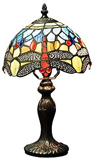 Blue Dragonfly Tiffany Lamp