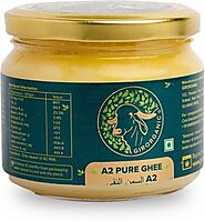 GIRORGANIC GIR COW PURE A2 GHEE 250 ML Ghee 230 g Glass Bottle Price in India - Buy GIRORGANIC GIR COW PURE A2 GHEE 2...