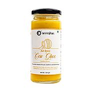 Anveshan A2 Cow Ghee 250 mL | Glass Jar| Bilona Method | Curd-Churned