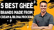 5 Best Cow Ghee Brands in India?