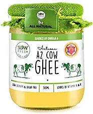 Sow Fresh A2 Organic Cow Ghee: Buy Online at Best Price in UAE - Amazon.ae