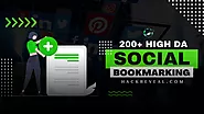 Ultimate List of 200+ Social Bookmarking Sites 2023 High DA