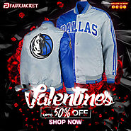 Dallas Mavericks Fast Break Satin Jacket