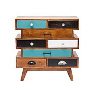 Buy Ran 8 Drawer Chest Online in India | The Home Dekor