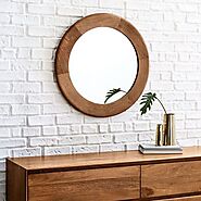 Buy Morgan Round Mirror Online in India | The Home Dekor