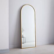 Buy kendra golden mirror frame at best price online | The Home Dekor
