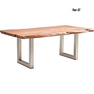 Live Edge Dining Table | The Home Dekor