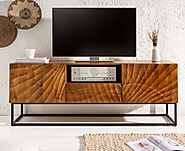 Wave tv cabinet-The Home Dekor