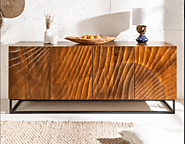 Wave Long Sideboard-The Home Dekor