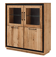 Rustic Crockery Cabinet-The Home Dekor