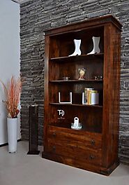 Wooden Vintage Bookshelve