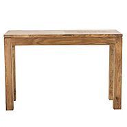 Solid Sheesham Wood Harry Console Table