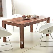 Harry Dining Table 4 Seater Made in Sheesham Wood With Square